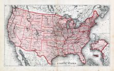 United States Map, Shiawassee County 1875